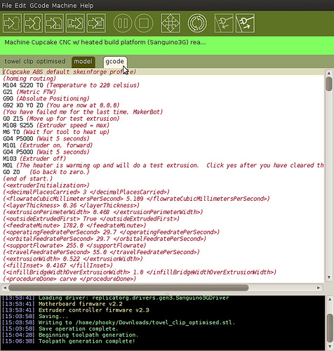 RepG G-code viewer. Image by makerbot, CC-BY.